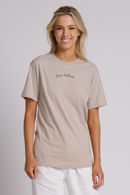 Surf Culture "Sea Turtle Sightings" Two-Tone Graphic Tee